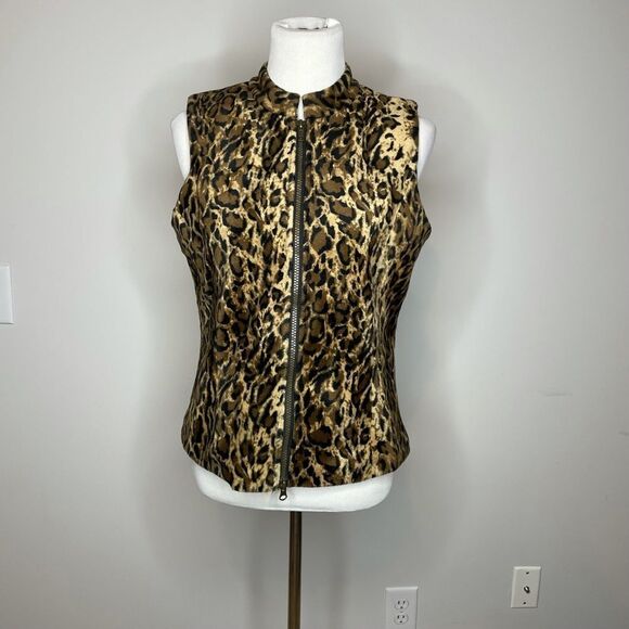 Jordan- Cheetah Print Vest - Picture 2 of 4
